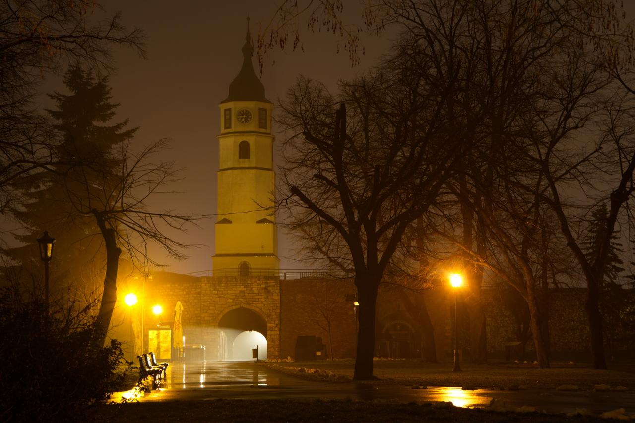 Istanbul gate and the clock tower