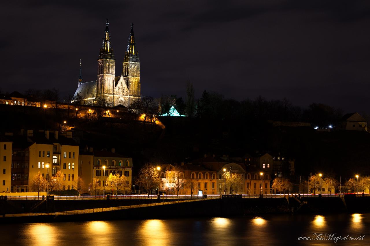 Vyšehrad and the Vltava river