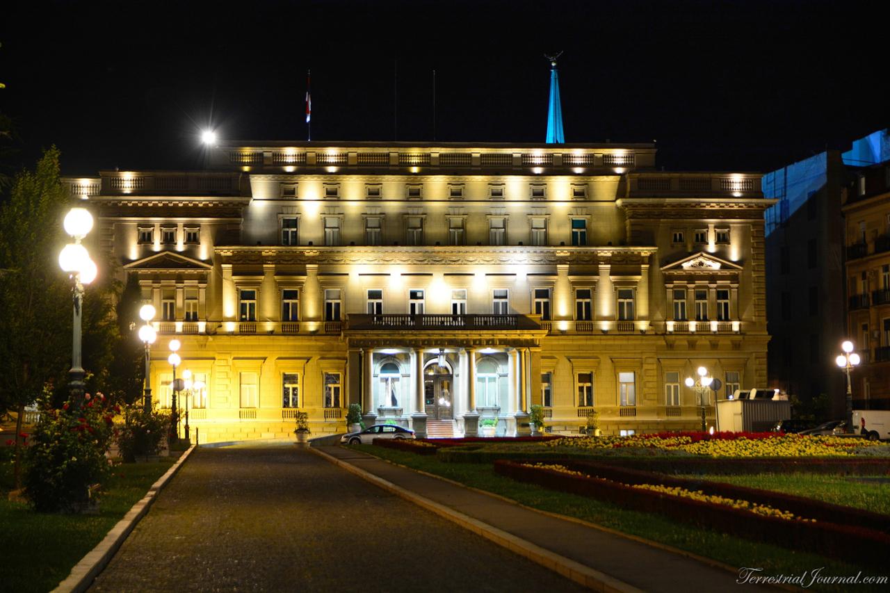 Old Palace, side facing the National Assembly building