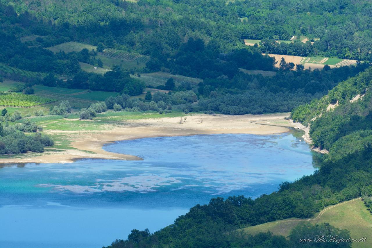 Lake Butoniga and Račićki stream