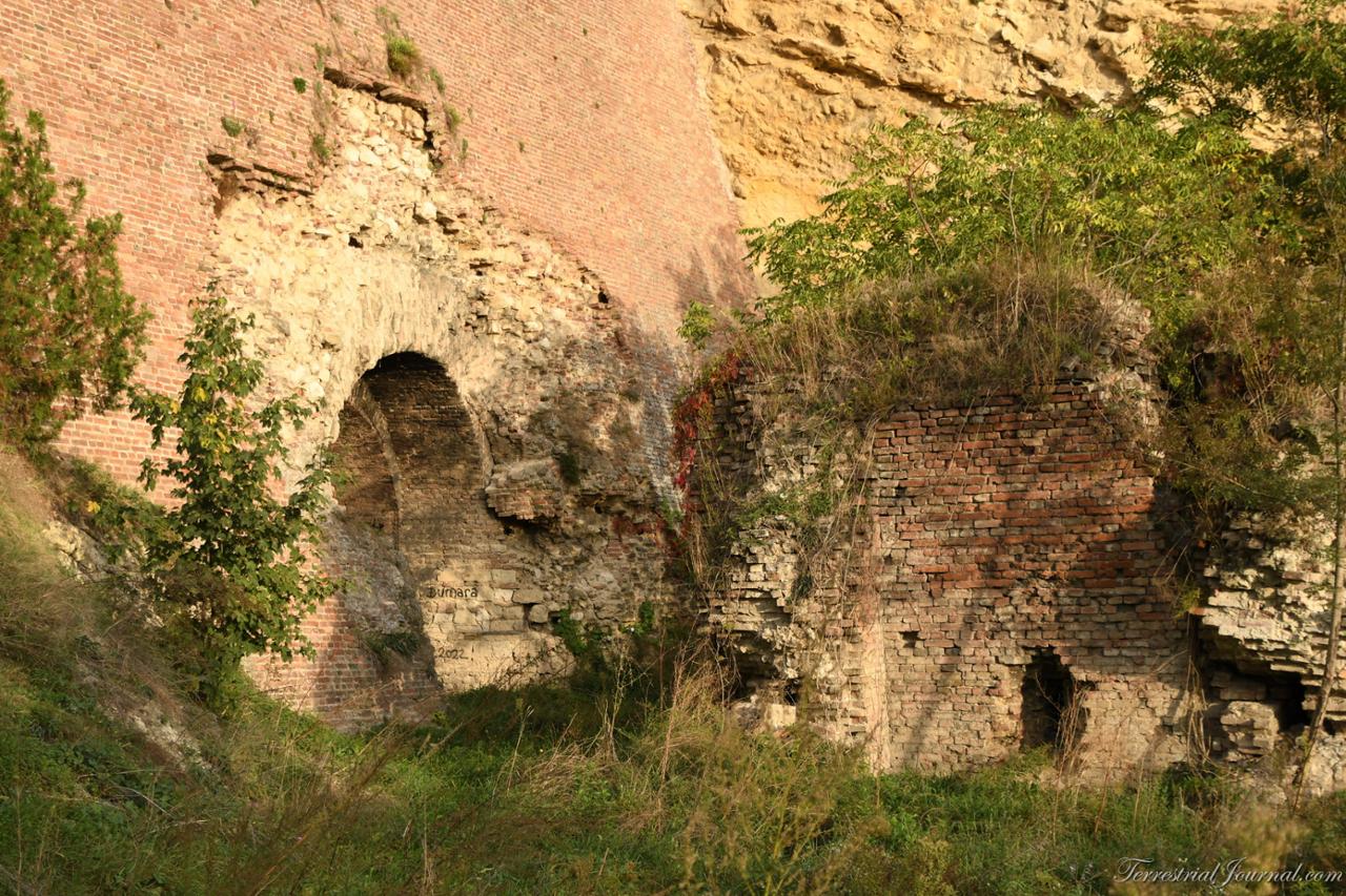 Ruins under the Belgrade fortress