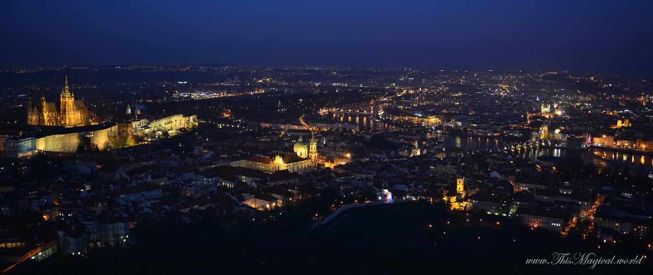 Prague. View from Petřín tower