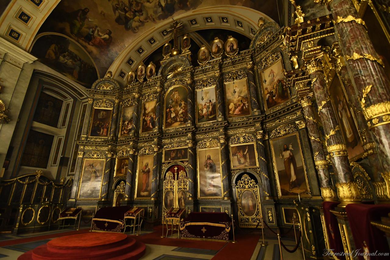 Iconostasis at the St. Michael's church