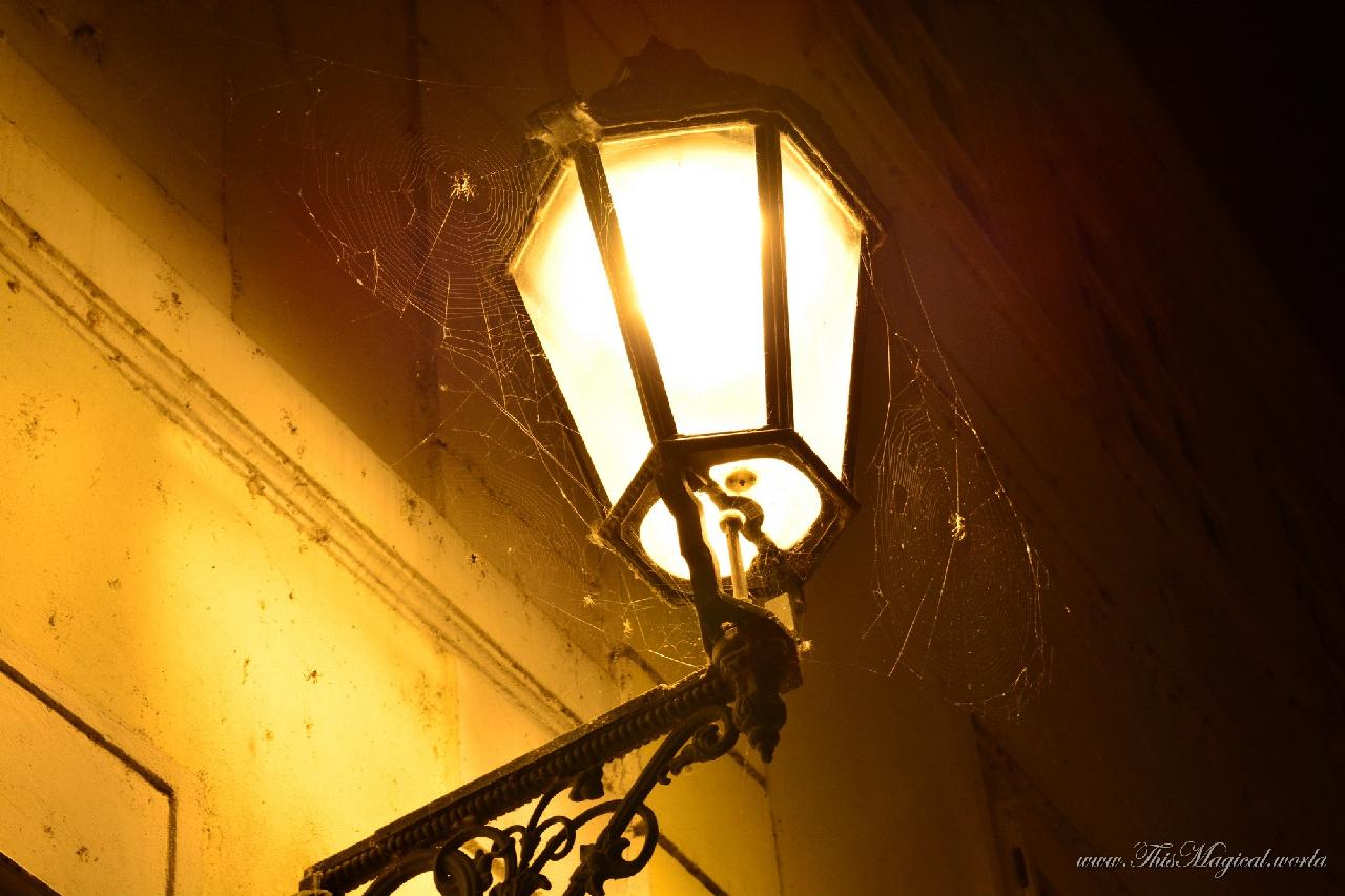 Prague's street lamp.