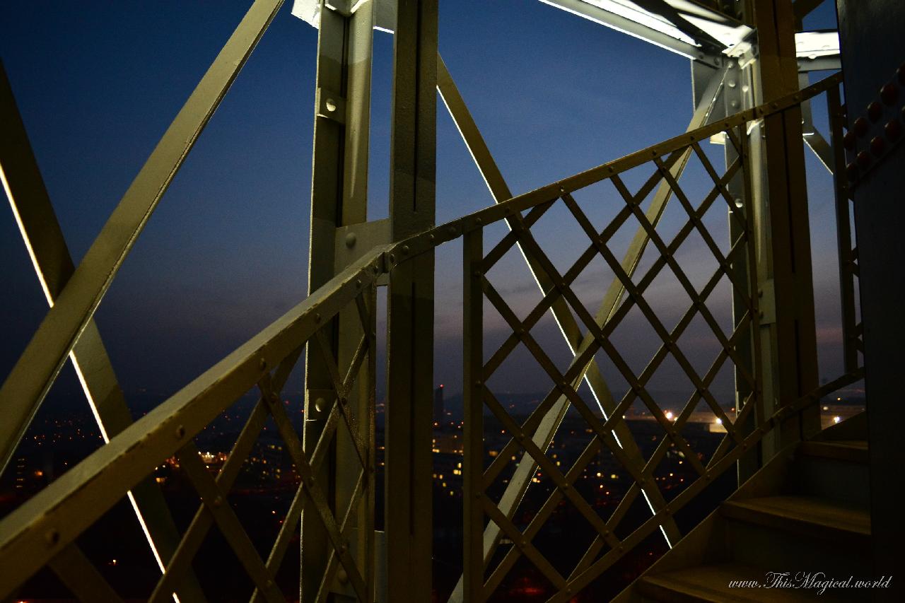 Petřín tower stairway