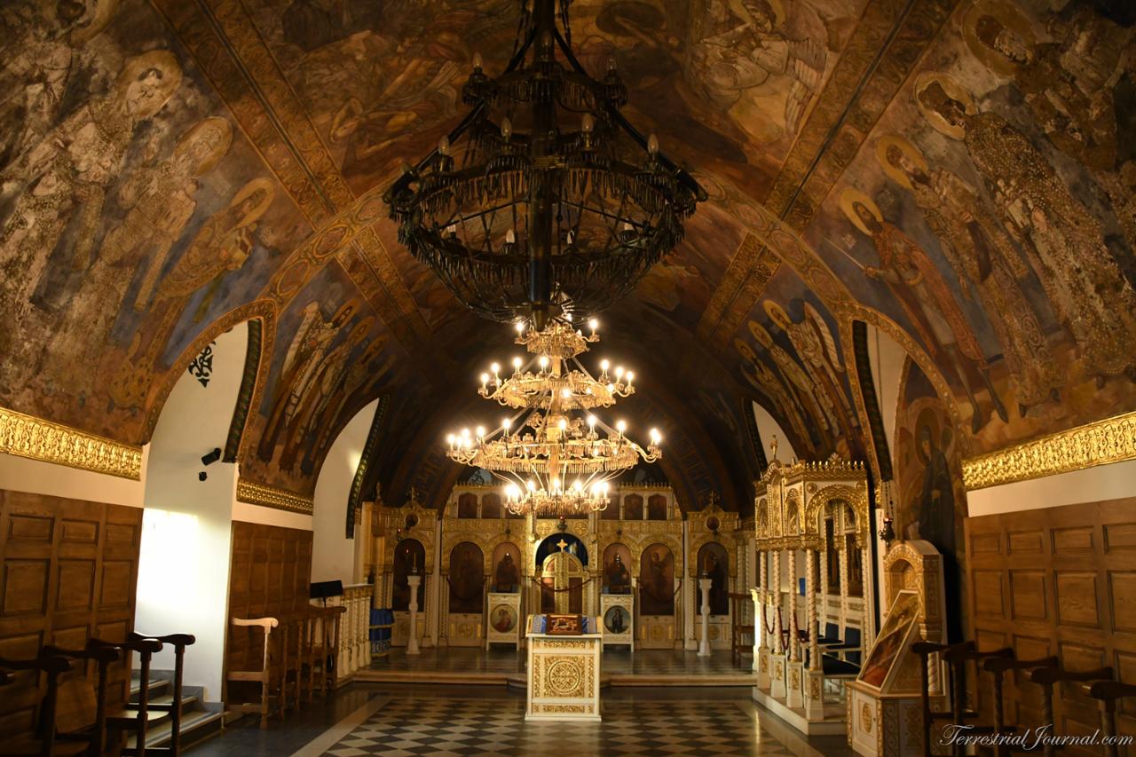 Interior of the Ružica church