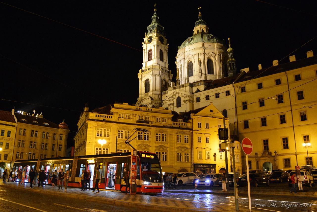 St. Nicholas Church and Malostranské square