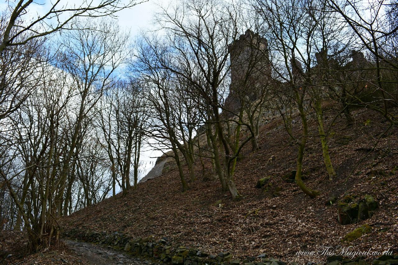 On the way to the Hazmburk castle