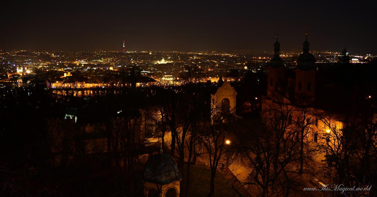 Prague. View from Petřín tower