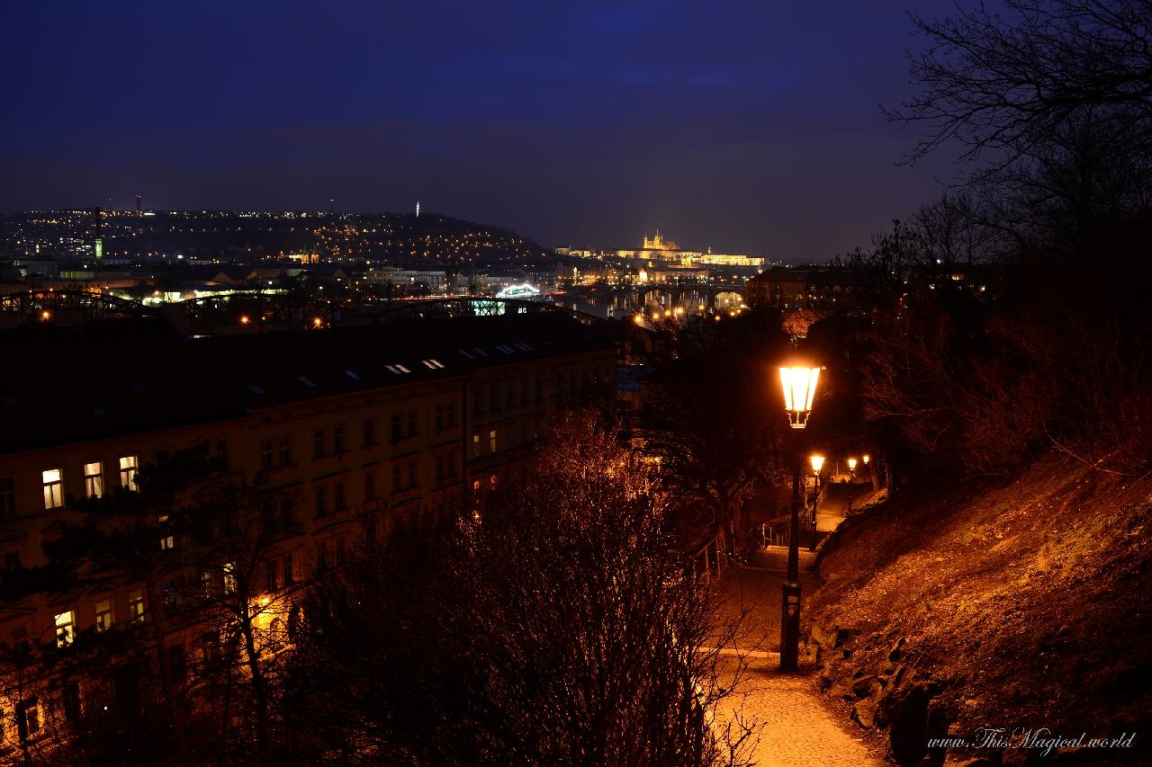 Prague, view from Vyšehrad fortress