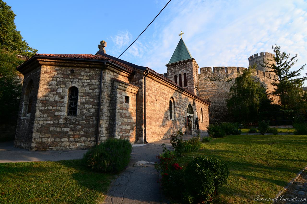 Ružica church and the Belgrade Fortress walls