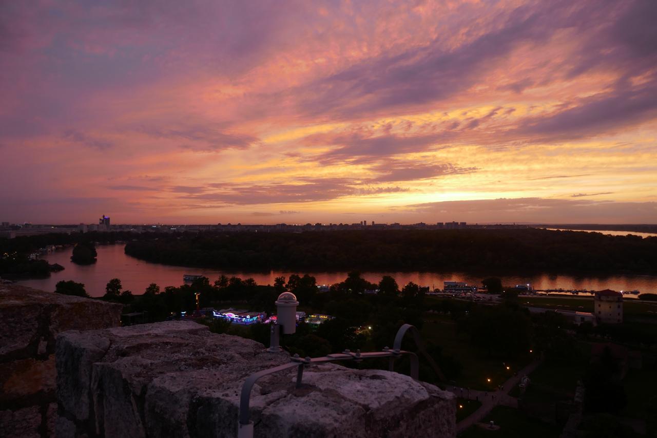 View from the observatory at the Belgrade fortress