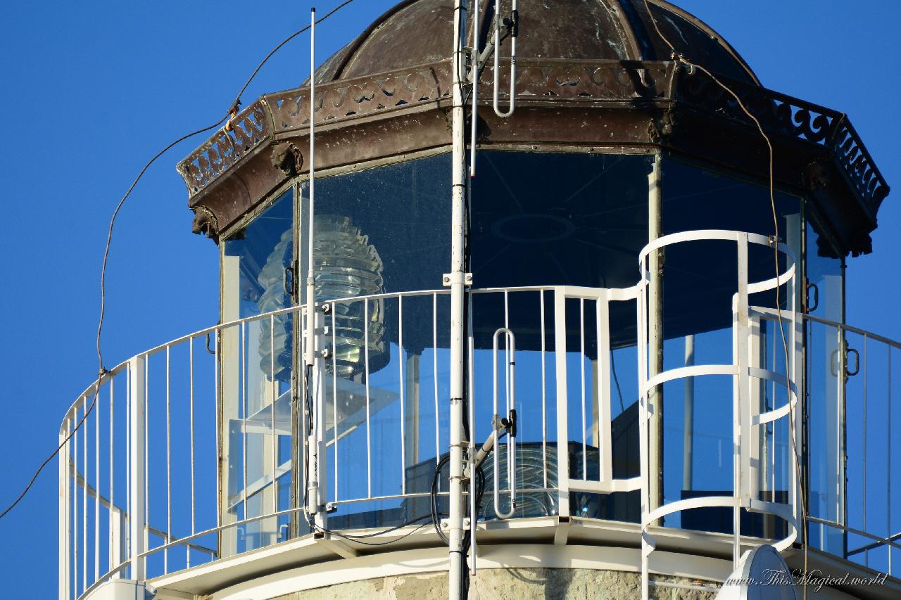 Fresnel lenses at the Savudrija lighthouse