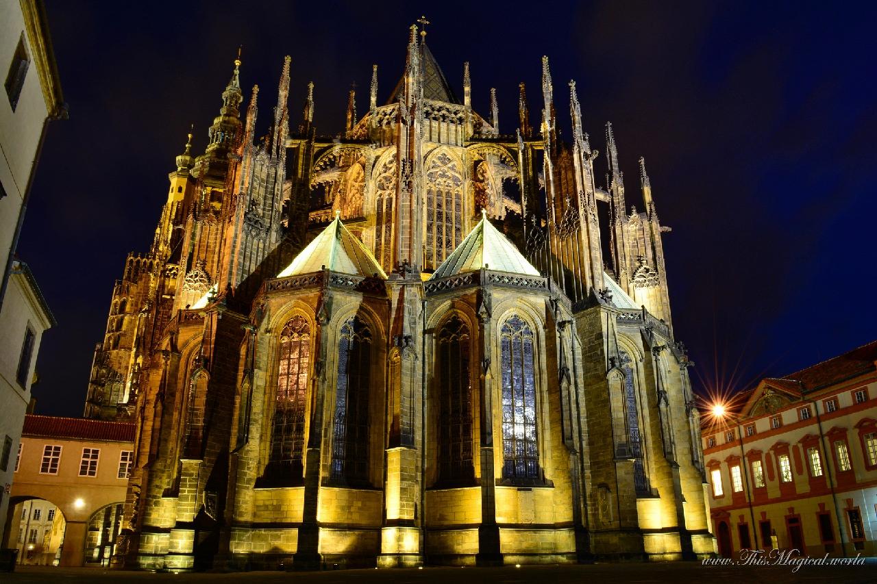 Prague. Saint Vitus cathedral.