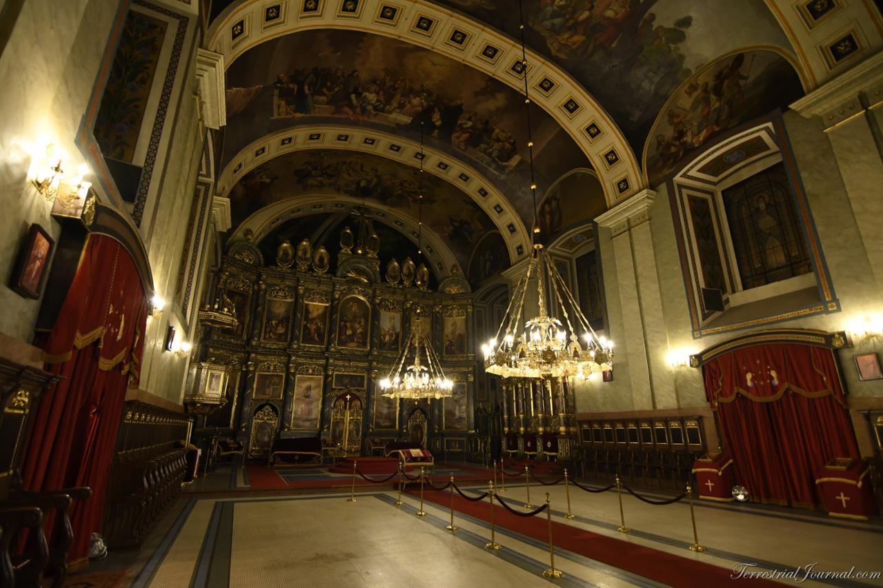 Interior of the St. Michael's church