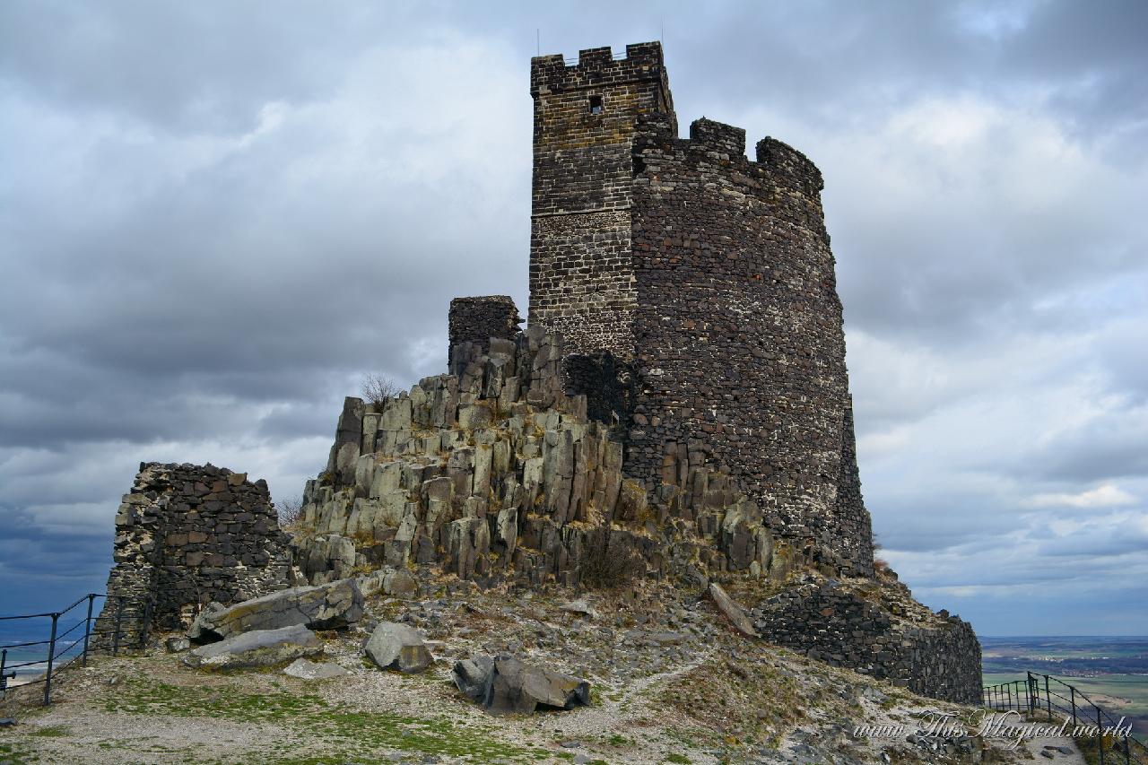 Ruins of the Hazmburk castle